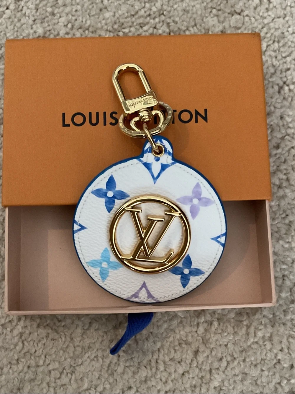LV “By the Pool” 2023 Collection Mirror Bag Charm